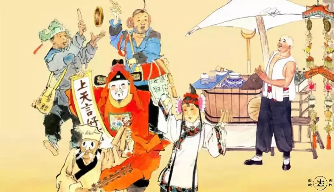 小年，準(zhǔn)備過(guò)年